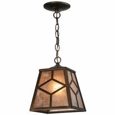 Meyda Custom 141534 Diamond Mission 14 Inch Tall Antique