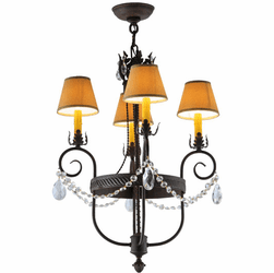 Meyda Custom 142451 Antonia Traditional Custom Mini Lighting Chandelier