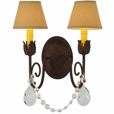 Meyda Custom 142468 Antonia Traditional Light Sconce