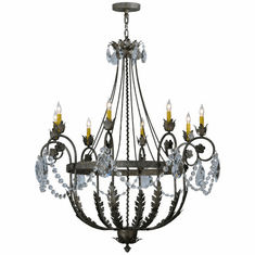 Meyda Custom 143218 Antonia Traditional Custom Lighting Chandelier