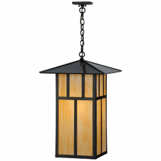 Meyda Custom 144123 Seneca Mission Craftsman Brown Foyer Lighting Fixture