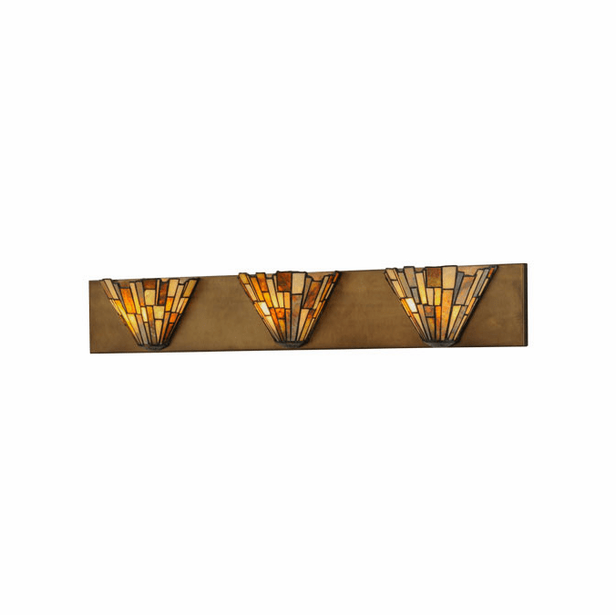 Meyda Custom 144976 Delta Tiffany Antique Copper;Custom Sconce Lighting
