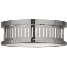 Meyda Custom 145703 Cilindro Chrome Ceiling Light Fixture