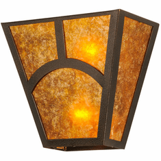 Meyda Custom 147764 Mission Copper Vein Wall Lamp