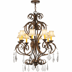 Meyda Custom 149233 Josephine Traditional Custom Lighting Chandelier