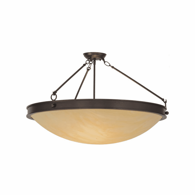 Meyda Custom 152739 Dionne Mahogany Bronze Carmel Onyx Sb Outside Ceiling Light Fixture