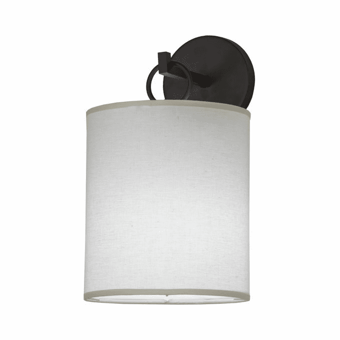 Meyda Custom 153357 Cilindro Campbell Oil Rubbed Bronze Lighting Wall Sconce