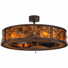 ⭐︎mai Meyda Tiffany 154878 Mountain Pine 4 Light 22