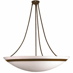 Meyda Custom 16228 Opal Satine Timeless Bronze Drop Lighting Fixture