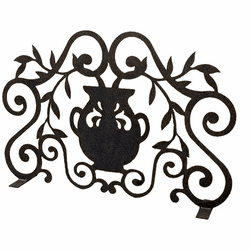 Meyda Custom 162748 Urn Traditional Fireplace Screen
