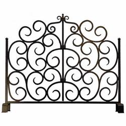 Meyda Custom 162752 Mediterranean Traditional Fireplace Screen