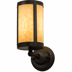 Meyda Custom 163967 Fulton Prime Beige Lighting Sconce
