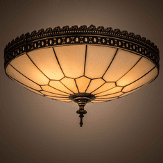 Meyda Custom 170004 Vincent Craftsman Brown Ceiling Lighting Fixture