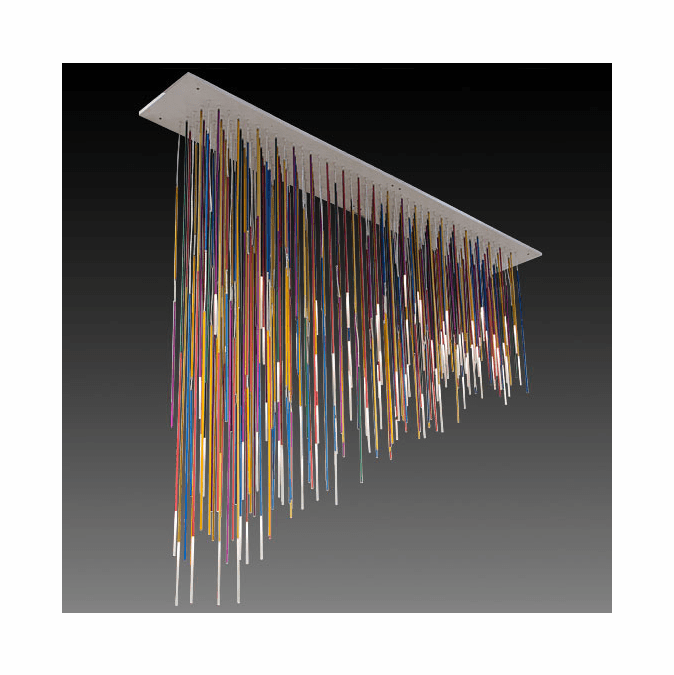 Meyda Custom 172710 Pae Kukuna Contemporary Multicolor LED Ceiling Chandelier
