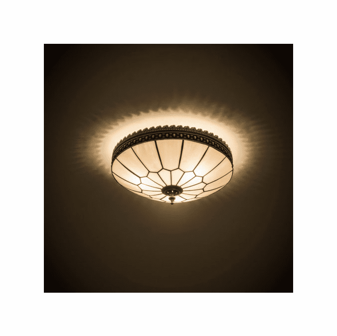 Meyda Custom 181233 Vincent Craftsman Brown Ceiling Lighting Fixture