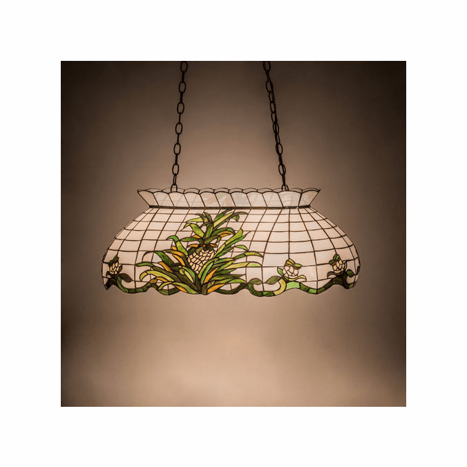 Meyda Lighting 185909 Welcome Pineapple Tiffany Island Lighting