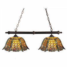 Meyda Custom 19876 Duffner & Kimberly Shell & Diamond Tiffany Table ...