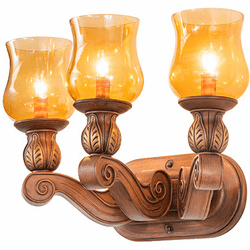 Meyda Custom 18957 Kendall Traditional Portsmouth Cherry Wall Lamp