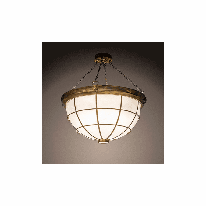 Meyda Custom 191822 Kahe Brass Tint Pendant Lamp
