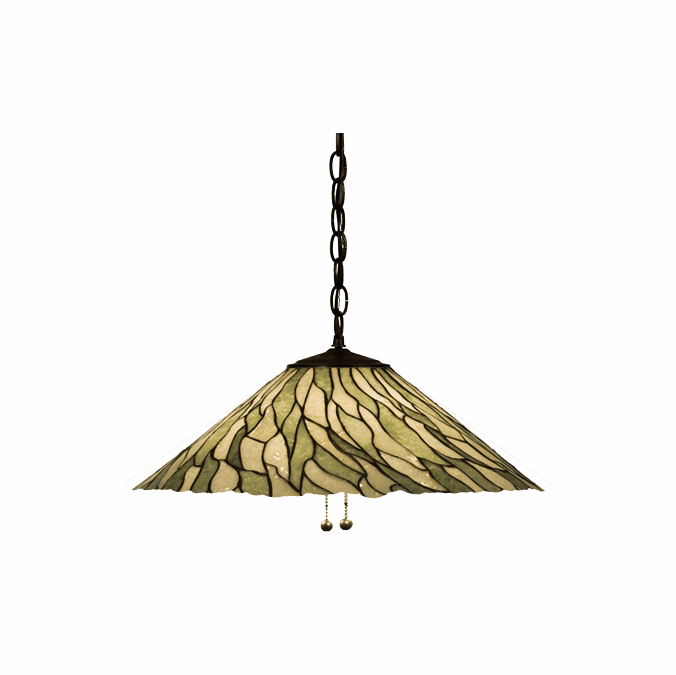 Meyda Lighting 19196 Jadestone Willow Tiffany 20" Wide Drop Lighting