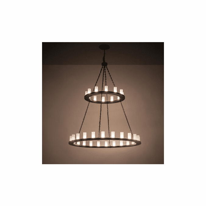 Meyda Custom 196183 Loxley Contemporary Chandelier Lighting