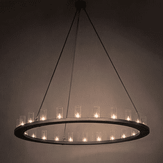 Meyda Custom 196702 Loxley Modern Chandelier Light
