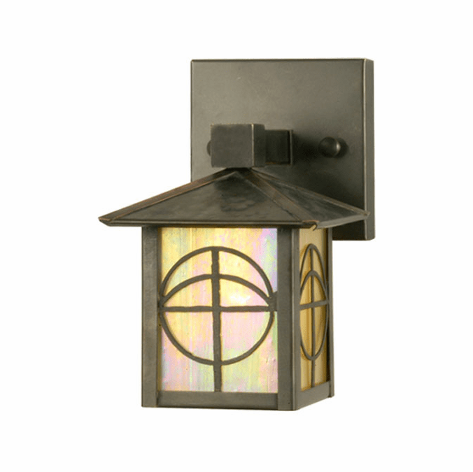 Meyda Custom 19869 Seneca Craftsman Brown Lamp Sconce