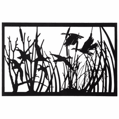 Meyda Custom 199086 Railing Rustic Wall Art