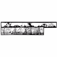 Meyda Custom 199087 Railing Country Wall Art