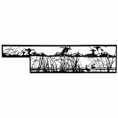 Meyda Custom 199088 Railing Rustic Wall Art