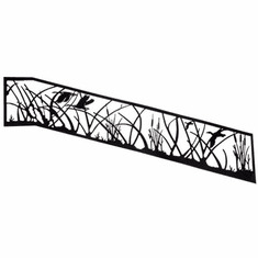 Meyda Custom 199091 Railing Rustic Wall Art