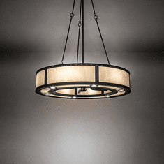 Meyda Custom 210298 Smythe Craftsman LED Home Ceiling Fan
