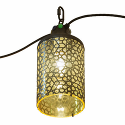 Meyda Custom 210718 Tortola Craftsman Brown LED Outdoor Ceiling Light