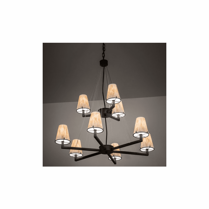 Meyda Custom 214041 St. Lawrence Oil Rubbed Bronze Chandelier Lighting
