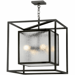 Meyda Custom 21559 Kitzi Contemporary Wrought Iron Pendant Light