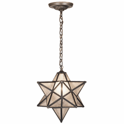 Meyda Lighting 21840 Moravian Stars Tiffany Outdoor Pendant Lamp