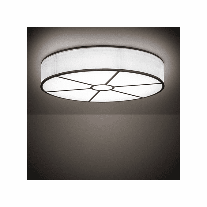 Meyda Custom 221522 Cilindro Oil Rubbed Bronze LED Ceiling Light Fixture