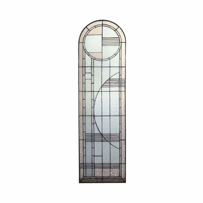Meyda Lighting 22868 Arc Deco Tiffany Stained Glass Window