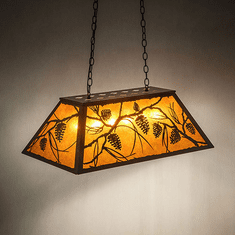 Meyda Custom 243635 Whispering Pines Rustic Oil Rubbed