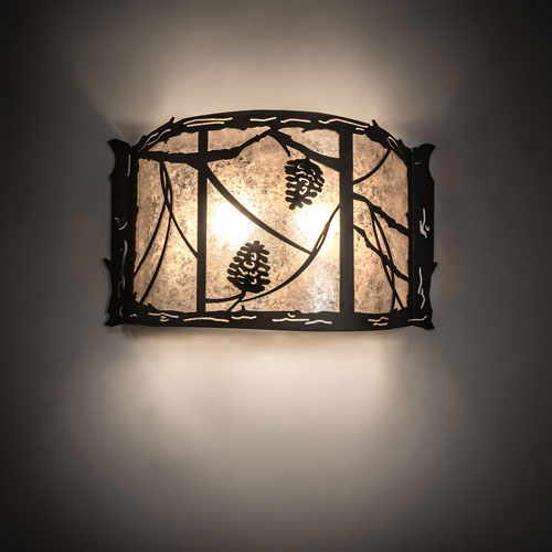 maria樣 Meyda Custom 238004 Whispering Pines Oil Rubbed Bronze Wall