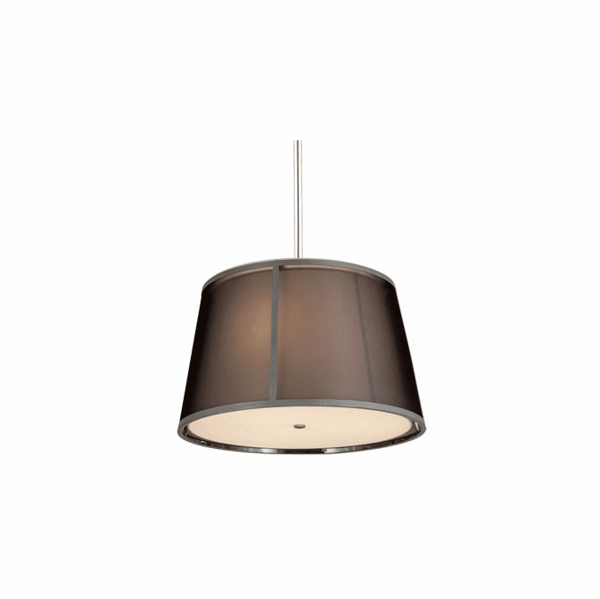 Meyda Custom 248069 Cilindro Black Pendant Lamp