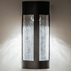 Meyda Custom 251392 Cartier Black LED Wall Mounted Lamp