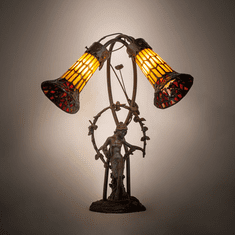 Meyda Lighting 251676 Stained Glass Pond Lily Tiffany