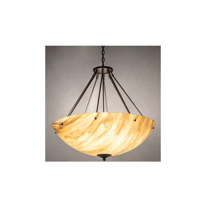 Meyda Custom 254124 Madison Bronze Drop Lighting Fixture MEY254124
