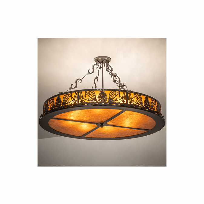 Meyda Custom 254176 Country Timeless Bronze Ceiling Lighting Fixture