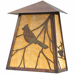 Meyda Custom 254443 Stillwater Rustic Vintage Copper LED Wall Light Sconce