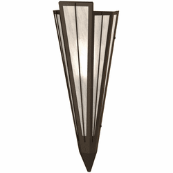 Meyda Custom 255608 Brum Modern Oil Rubbed Bronze Lamp Sconce