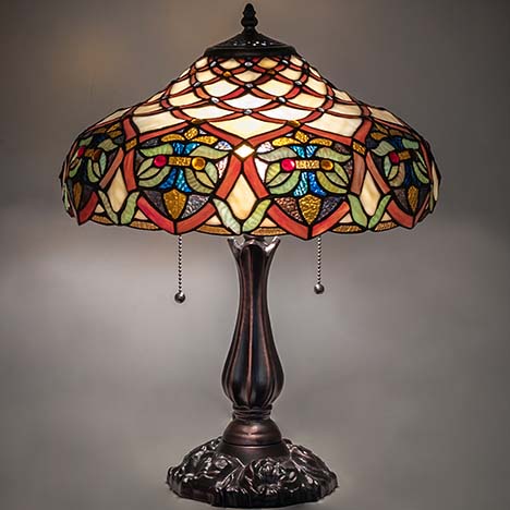Meyda Lighting 265263 Franco Tiffany Antique Table Lamp Lighting - MEY ...