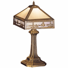 Meyda Custom 26836 Sailboat Traditional Table Light
