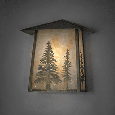 Meyda Custom 269425 Stillwater Verdigris Sconce Lighting
